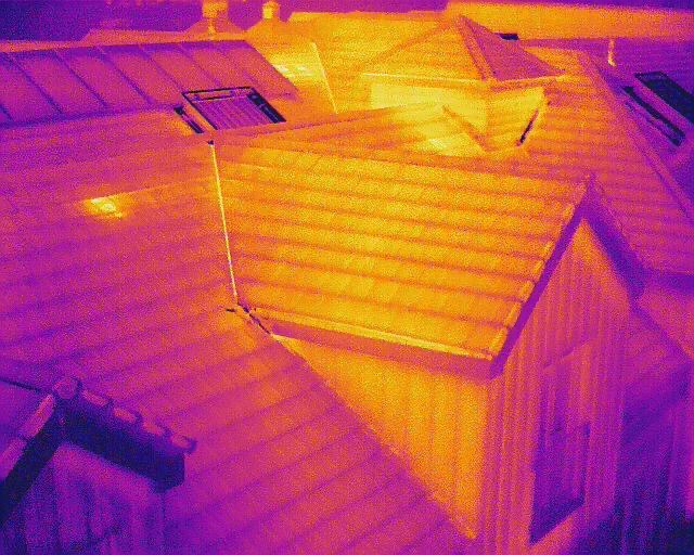 Thermal Imaging Roof Survey Image Halifax